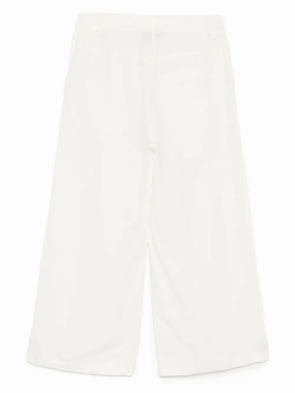 Cropped Howard Pant in Ivory Brave Mode