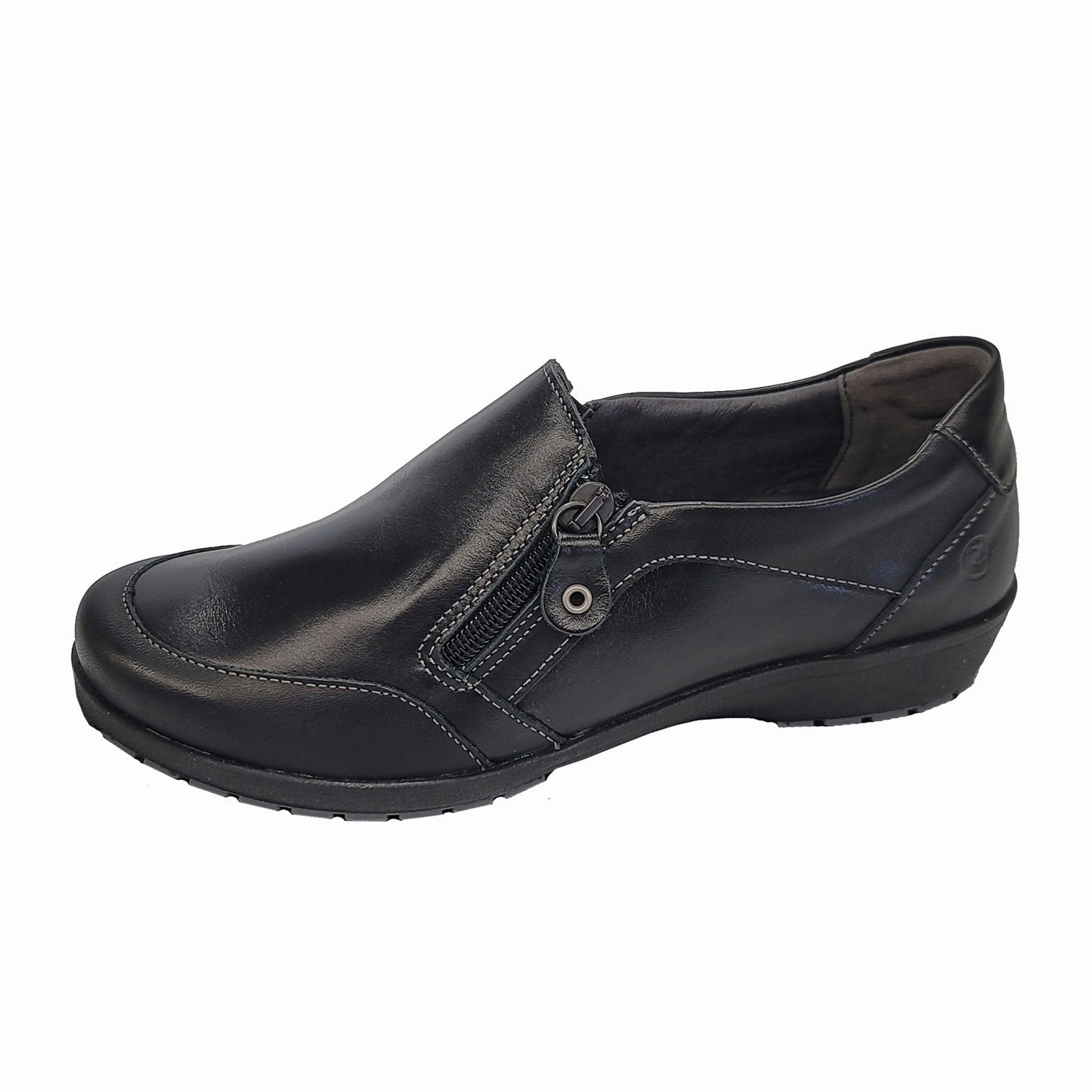 Suave Chelsea Slip On  (Women) - Black City Casual