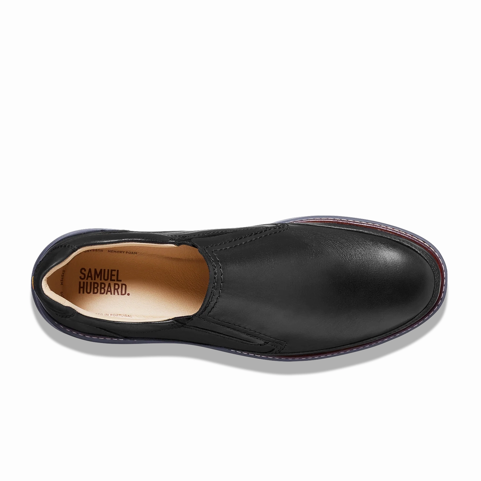 Effortless Piece Samuel Hubbard Rafael Hybrid Slip On (Men) - Black Leather