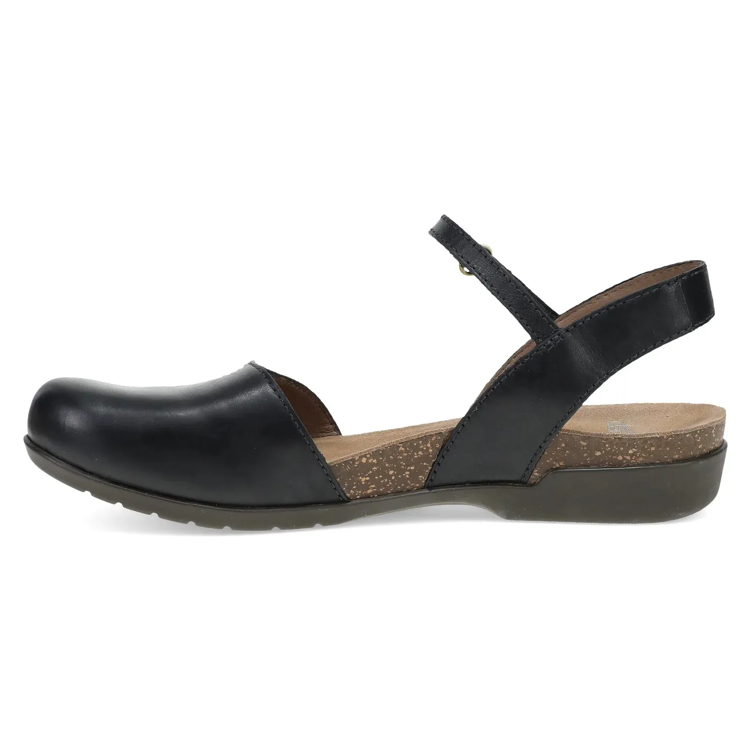 DANSKO WOMENS ROWAN - BLACK WAXY Sporty