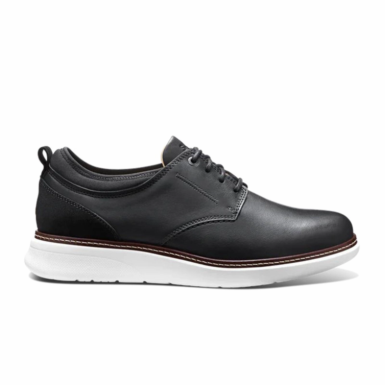 Samuel Hubbard Rafael Hybrid Lace Up (Men) - Black Leather London Edge elegant design