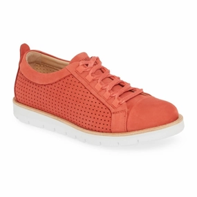 Samuel Hubbard Wanderer Sneaker (Women) - Coral Nubuck Gender Inclusive Effortless Layer Wear