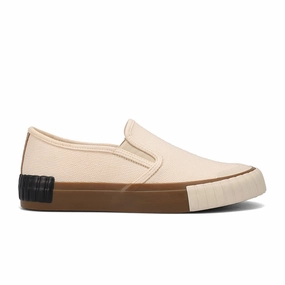 Spring-Season Trend Fit Taos Double Vision Slip On Sneaker (Women) - Cream