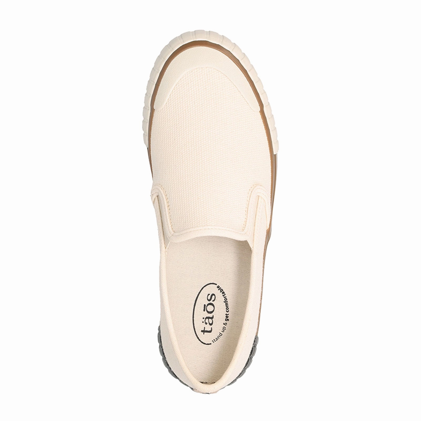 Taos Double Vision Slip On Sneaker (Women) - Cream Luxurious Feel