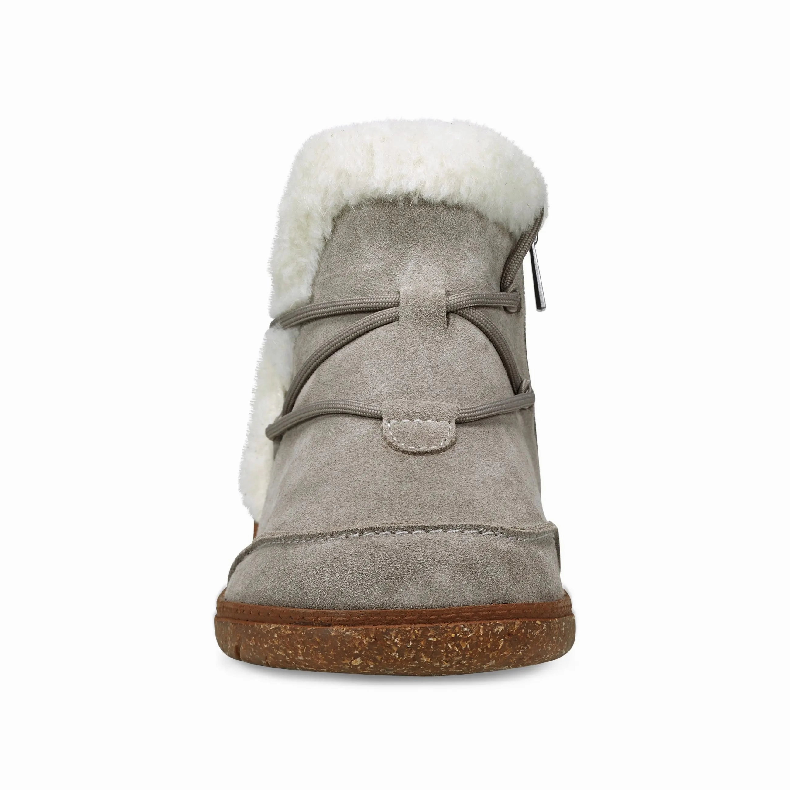 Fleet Cold Weather Lace-up Casual Booties Pressure Distribution Nodes