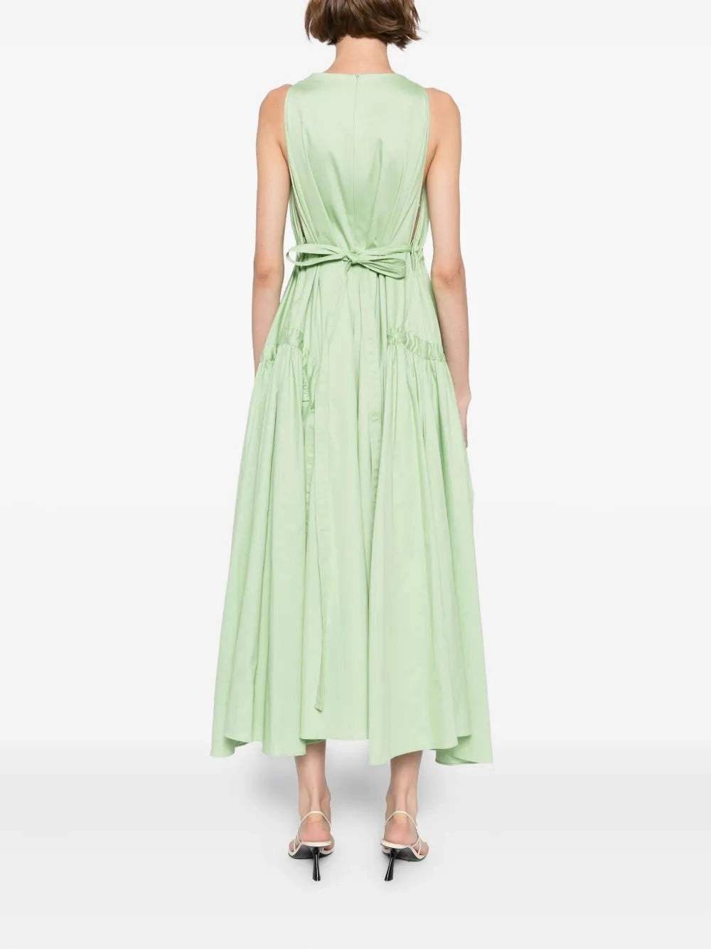 Cool Sweater Versaille Dress in Seaglass