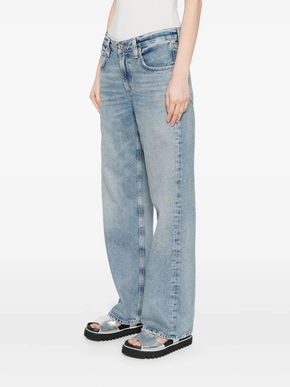 Trend Vibe Lindz Low Rise Easy Straight in Bijou