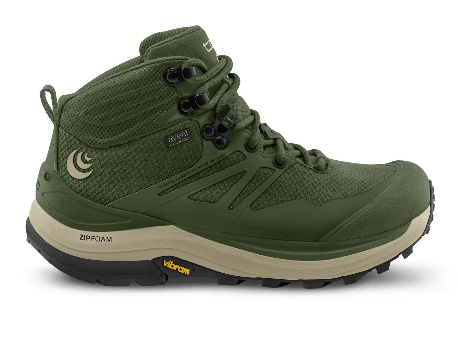 accurate TOPO WOMENS TRAILVENTURE - OLIVE / TAN