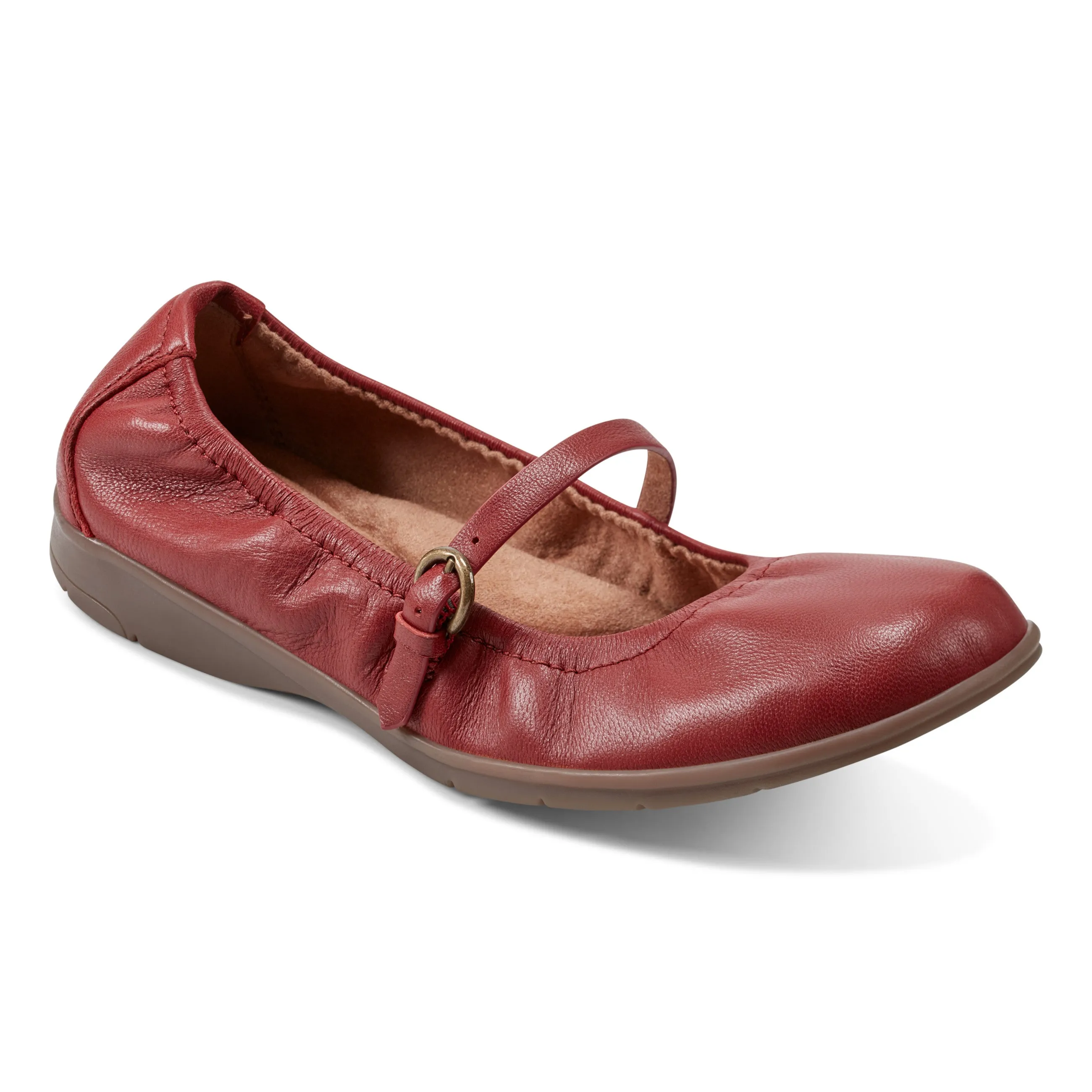 Korvino Mary Jane Casual Flats Supportive Lining