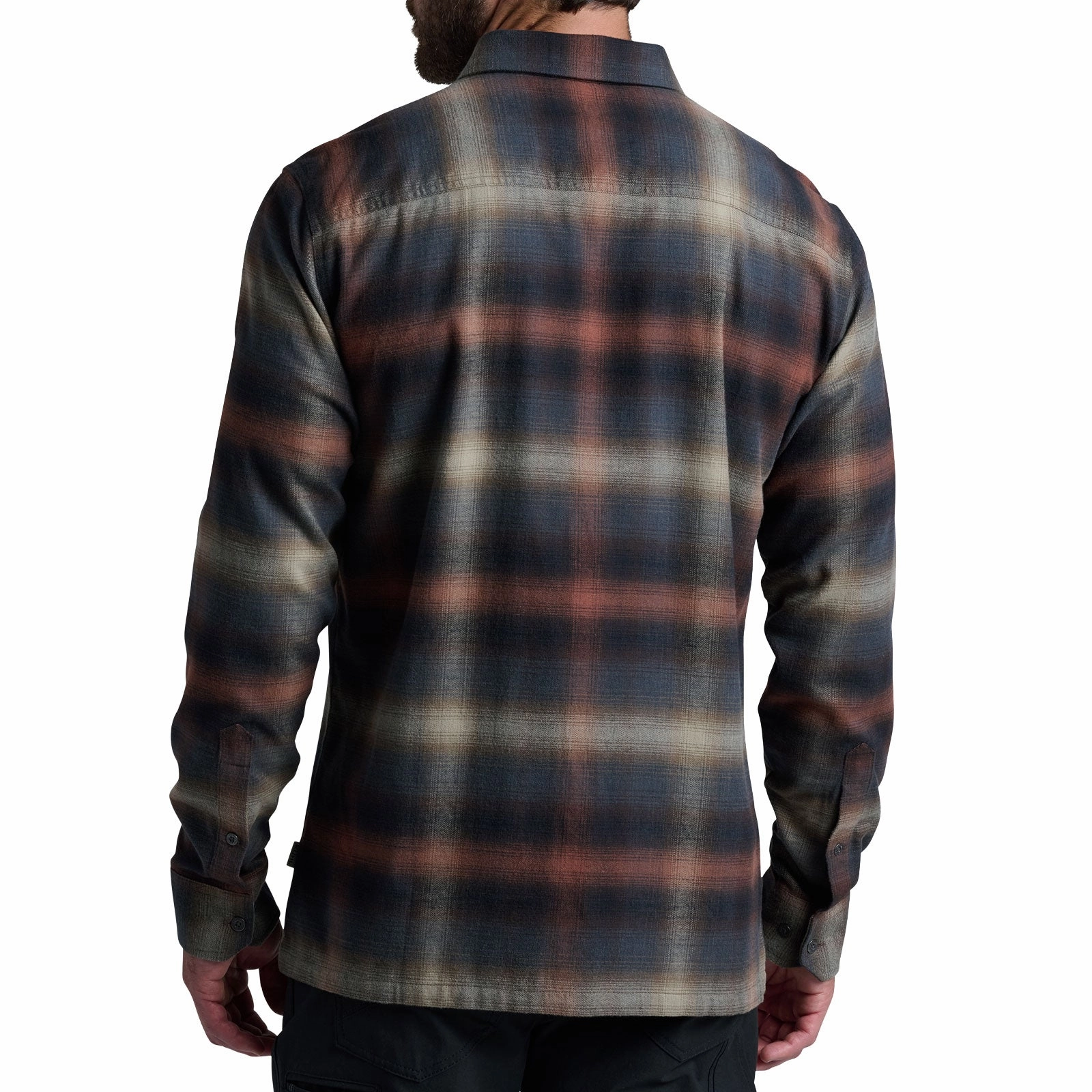 Lightweight Composite Effortless Fashion Kuhl Dillingr Long Sleeve Flannel (Men) - Dune