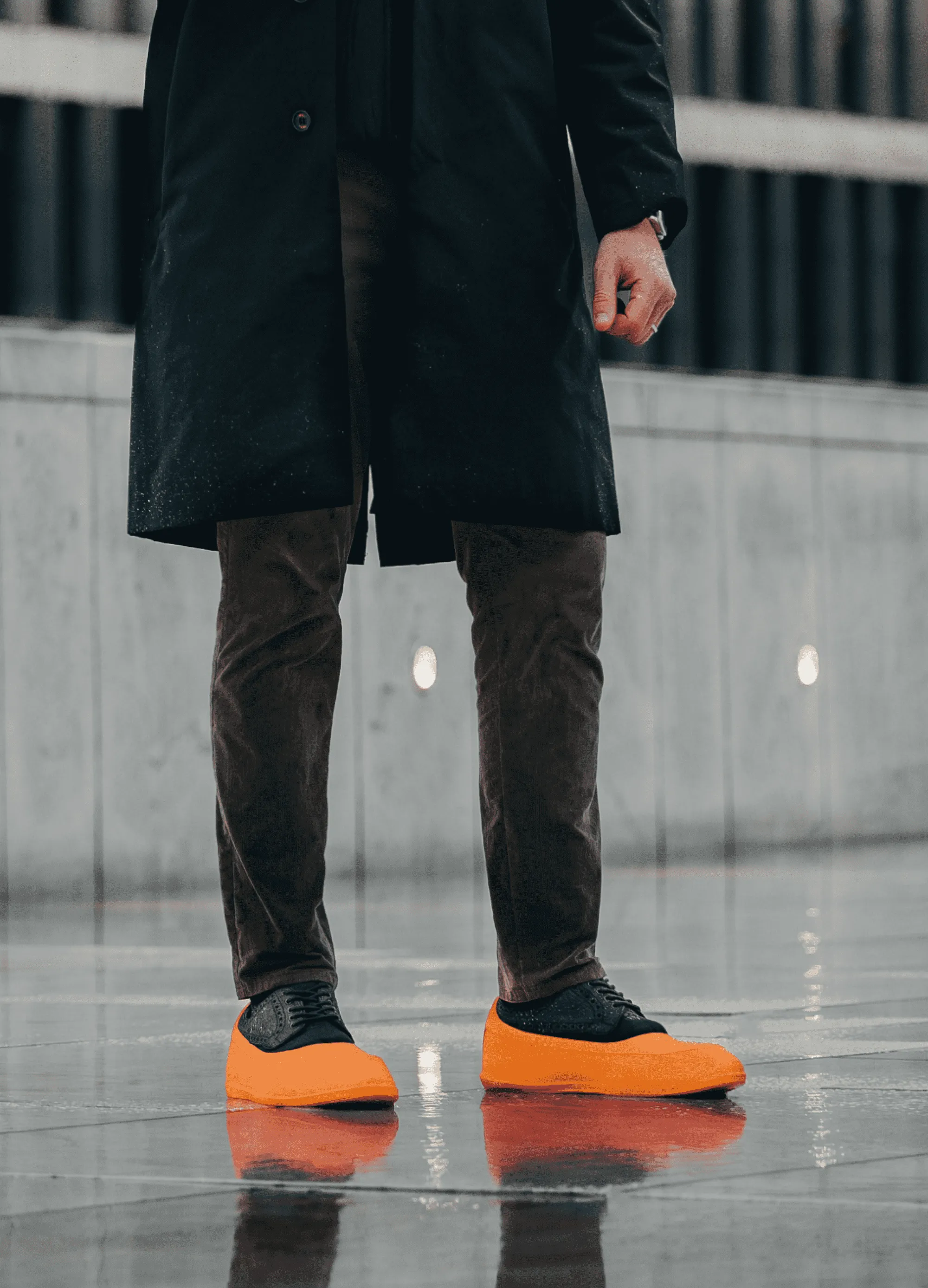 men - specific features Luxurious design Classic Galosh