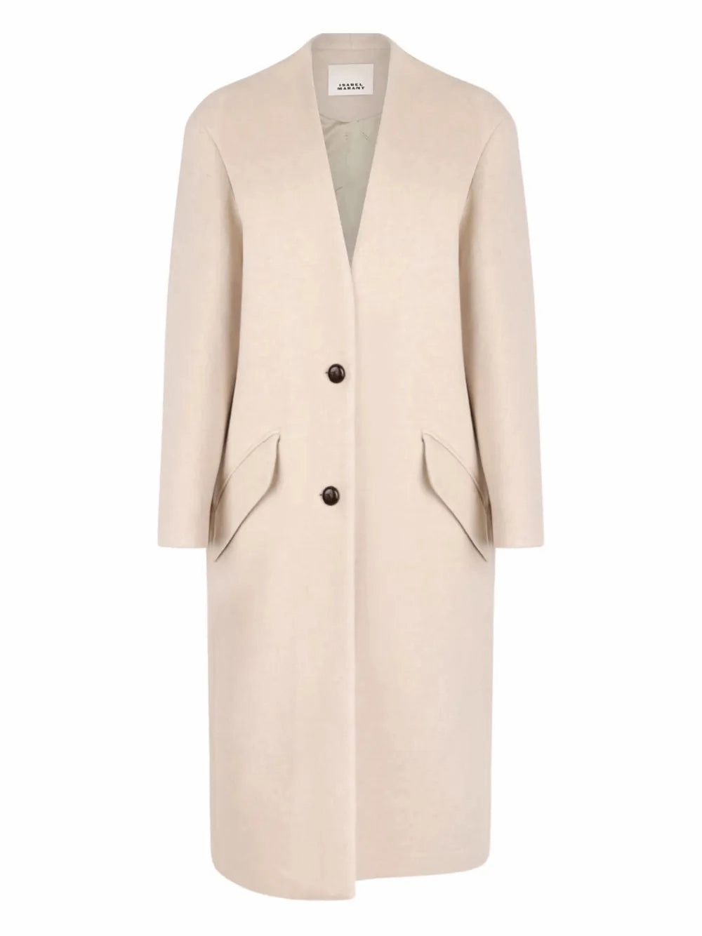 Florane Coat in Ecru Comfortable Fashion Office Glam