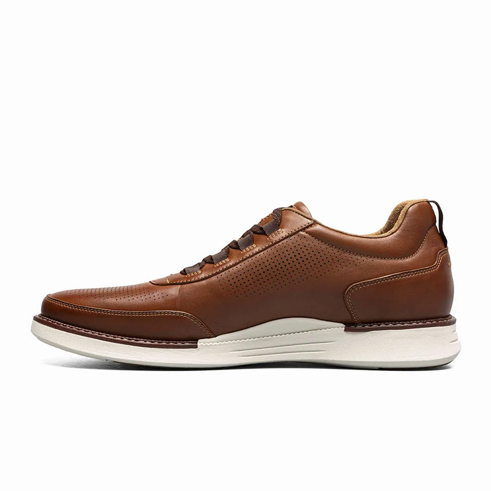 Flowy casual dress Florsheim Launch Elastic Lace Slip On (Men) - Cognac Multi