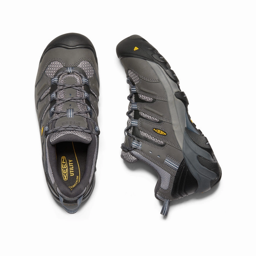 Men's Lansing Low (Steel Toe)  |  Magnet/Majolica Blue High Resilience Gear Protective Sole Gear