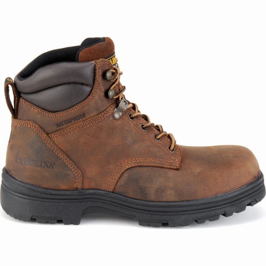 Cushioned Insole Foreman Men's 6 inch Waterproof Work Boots CA3026