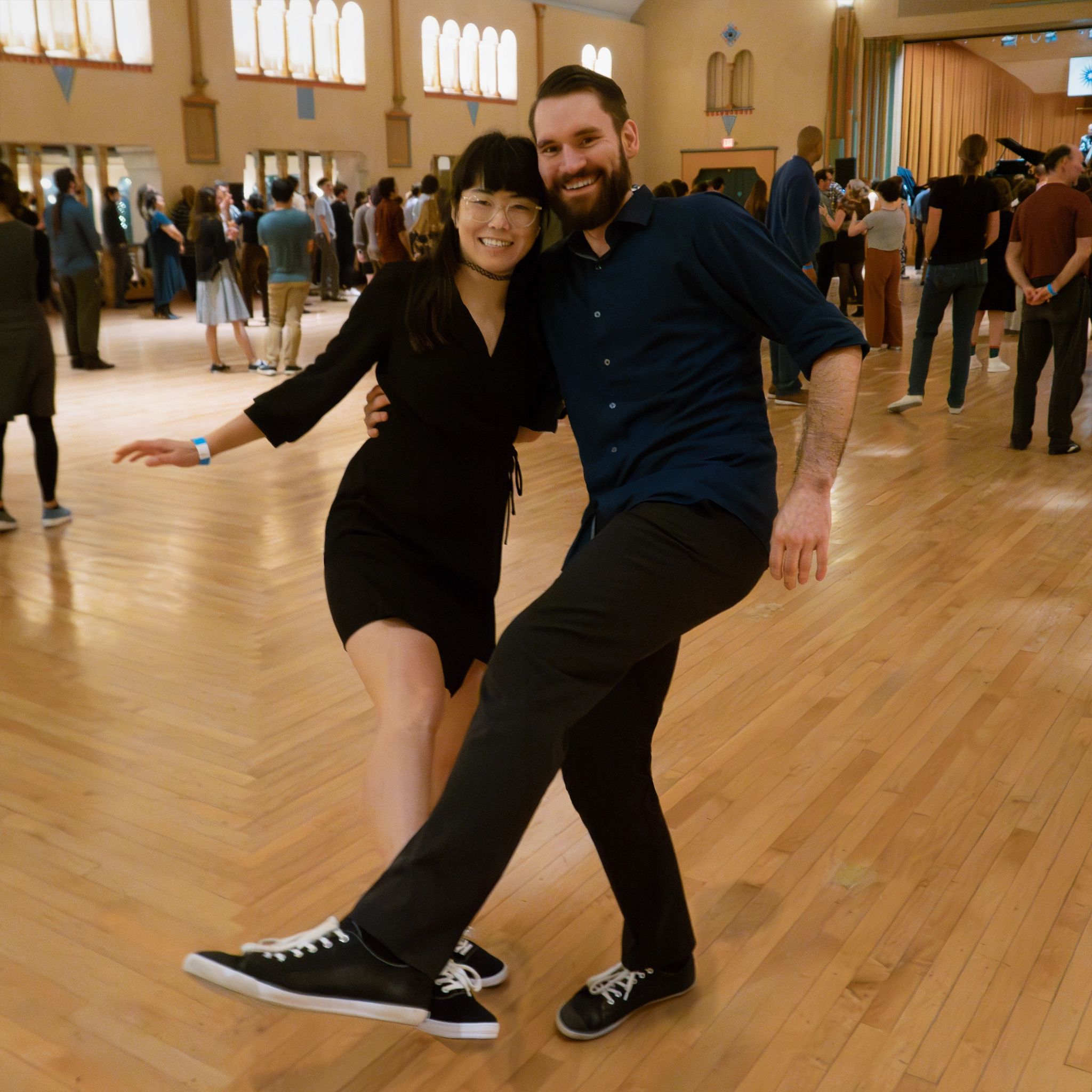 Aris Allen Men's Black Canvas Gym Style Dance Sneakers skateboarders Glam traction