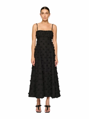 Tahlia Dress in Black Warm Fashion