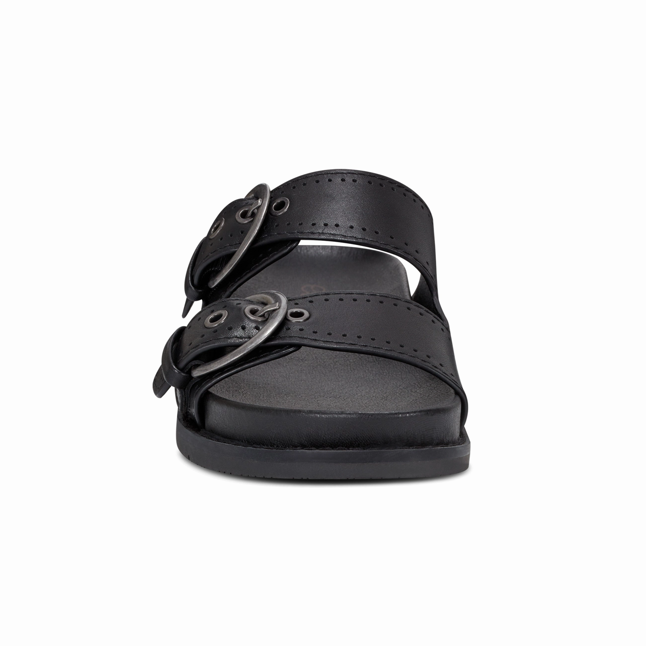 Francii Round Toe Casual Slip-on Flat Sandals dancer teenagers - specific benefits