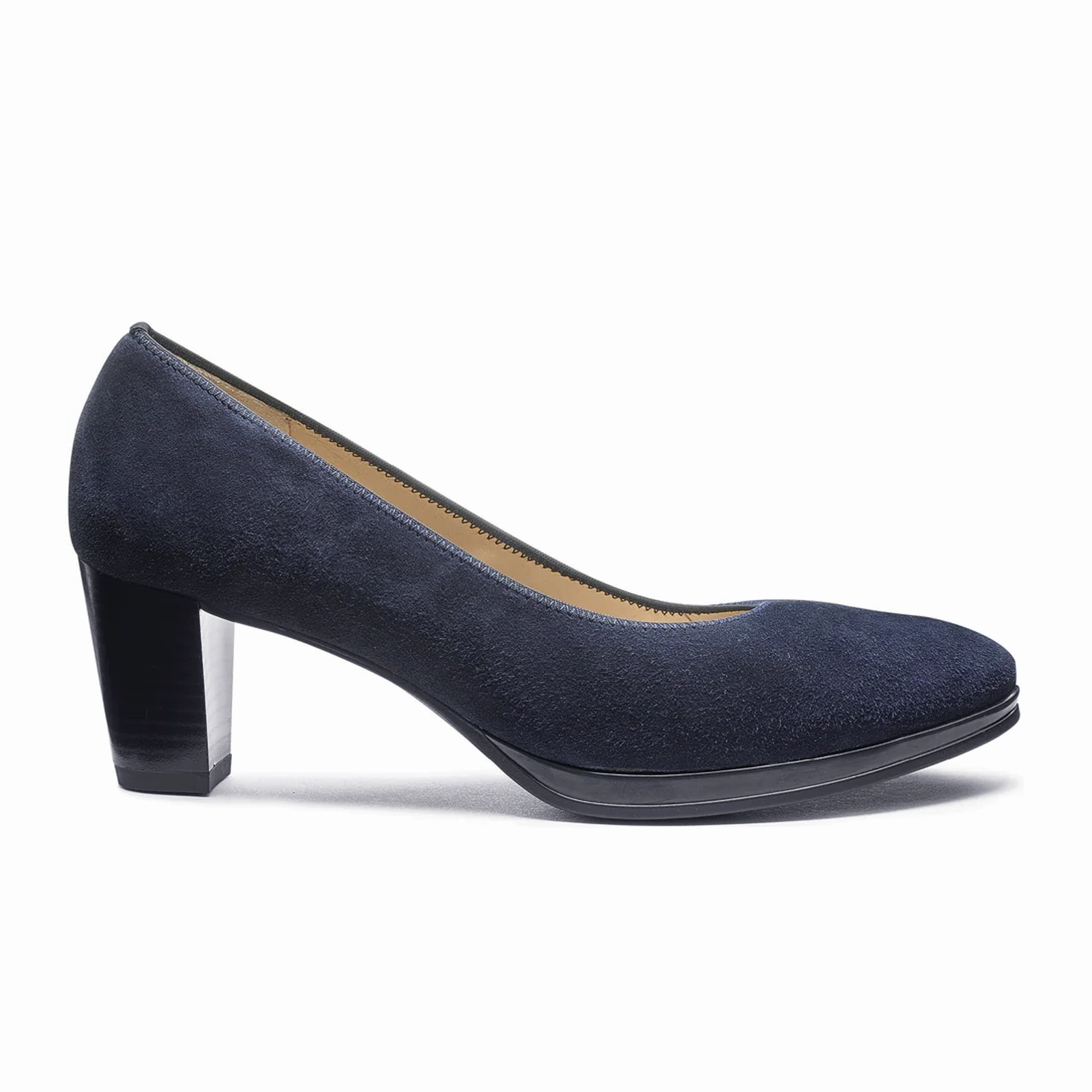 Ara Ophelia Pump (Women) - Navy Kid Suede Anti-bacterial All-season garment