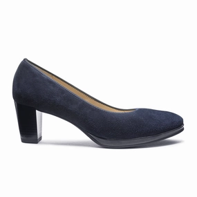 Ara Ophelia Pump (Women) - Navy Kid Suede Anti-bacterial All-season garment