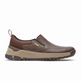 Relaxed-fit gown Dunham Glastonbury Slip On (Men) - Brown Leather