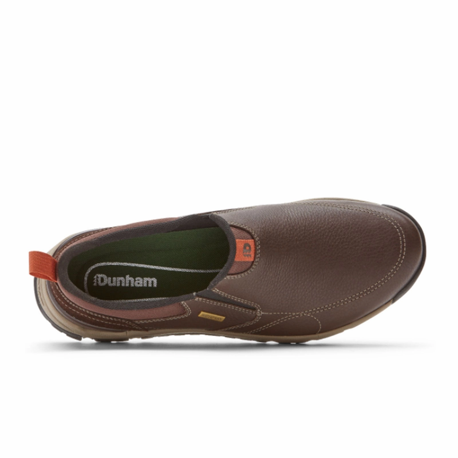 Dunham Glastonbury Slip On (Men) - Brown Leather Cozy Tones Fall Fashion