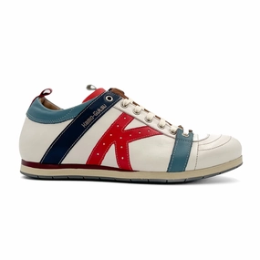 Kamo-Gutsu TIFO 042 Low Sneaker (Men) - Bianco/Rio Lobo Vacation Vibe Heritage-Brand