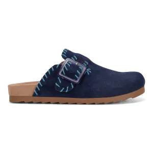 temperature regulation Gena Round Toe Slip-on Flat Casual Clogs