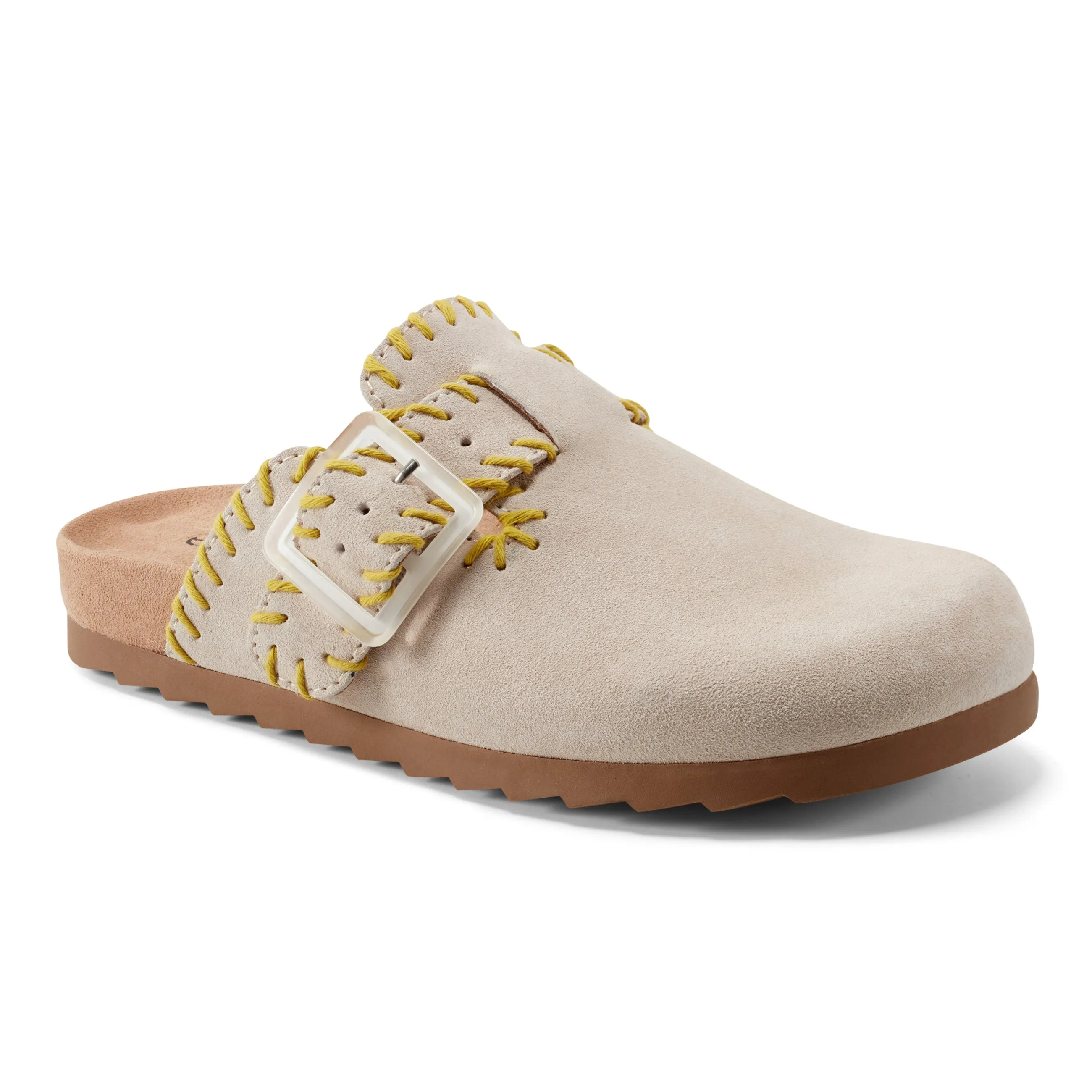 Gena Round Toe Slip-on Flat Casual Clogs tennis players