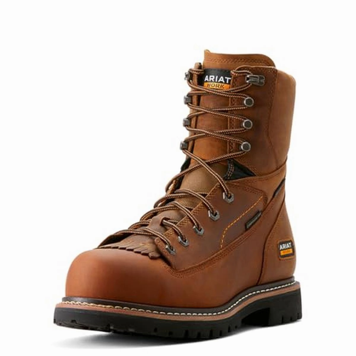 Structured sole high heels Men's Longview Shock Shield 8" Waterproof Composite Toe Work Boot 10053817