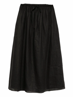 QuickDry Material Windproof Fabric Ginny Skirt in Black