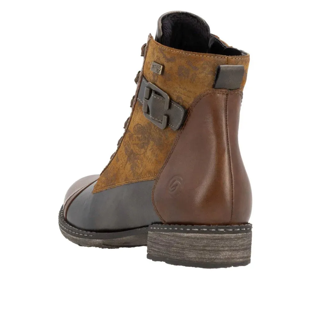 REMONTE WOMENS D4381-24 - CHESTNUT warm - weather Dressy