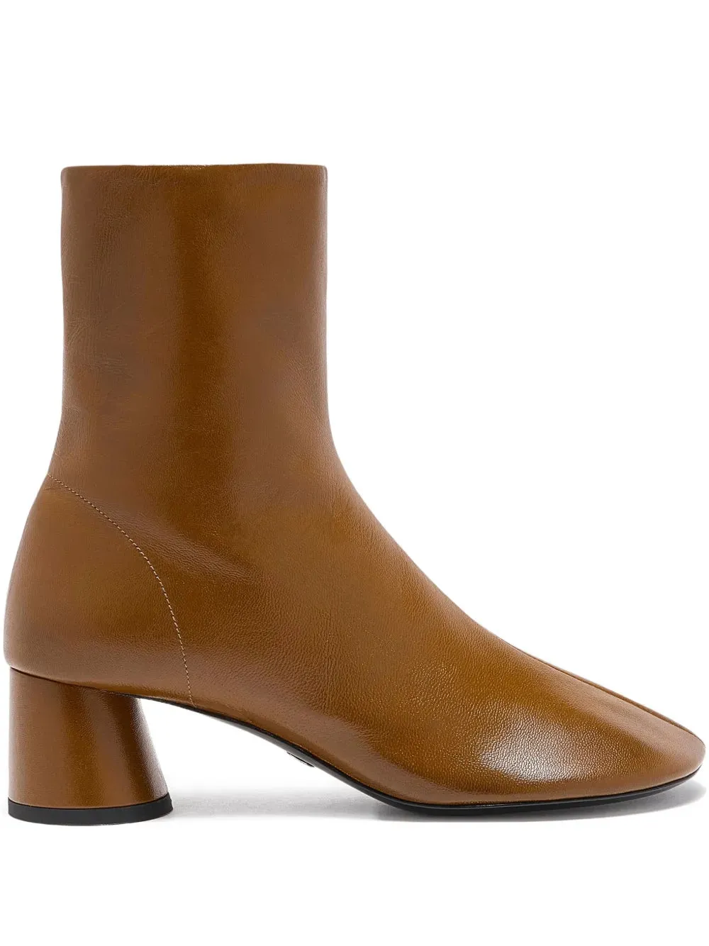Relaxed shock absorption Glove Ankle Boots in Mud