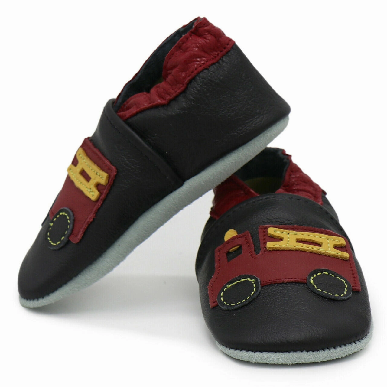 Eco Friendly Dye Process Tailored Design Fire Truck Black up to 8 Years Old