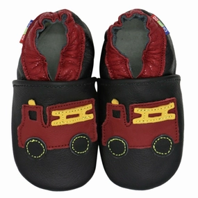 Fire Truck Black up to 8 Years Old Anti Slip Sole