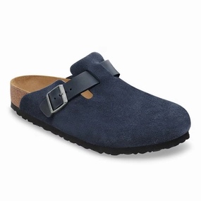 BIRKENSTOCK BOSTON BLUE Cushioned Midsole Anti   Vibration