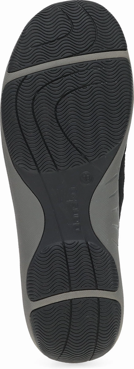 DANSKO HARLYN NAVY MEDIUM AND WIDE with shock - absorbing midsoles shoe sizing improvement