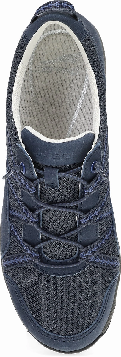 pavement walking Eating DANSKO HARLYN NAVY MEDIUM AND WIDE