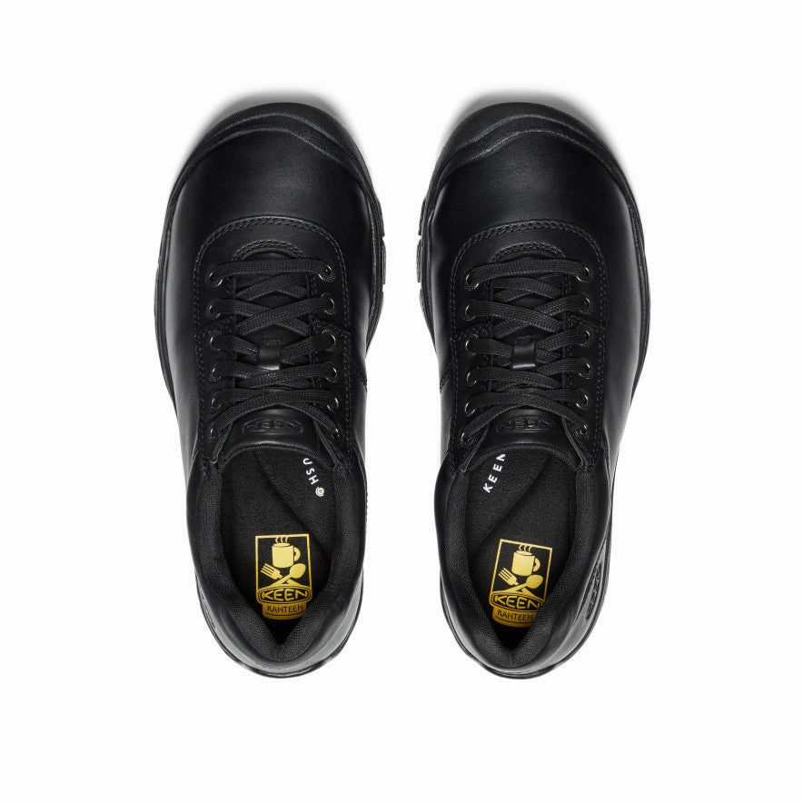 Men's PTC Dress Oxford  |  Black Anti Slip Shoes Stabilizing Fit