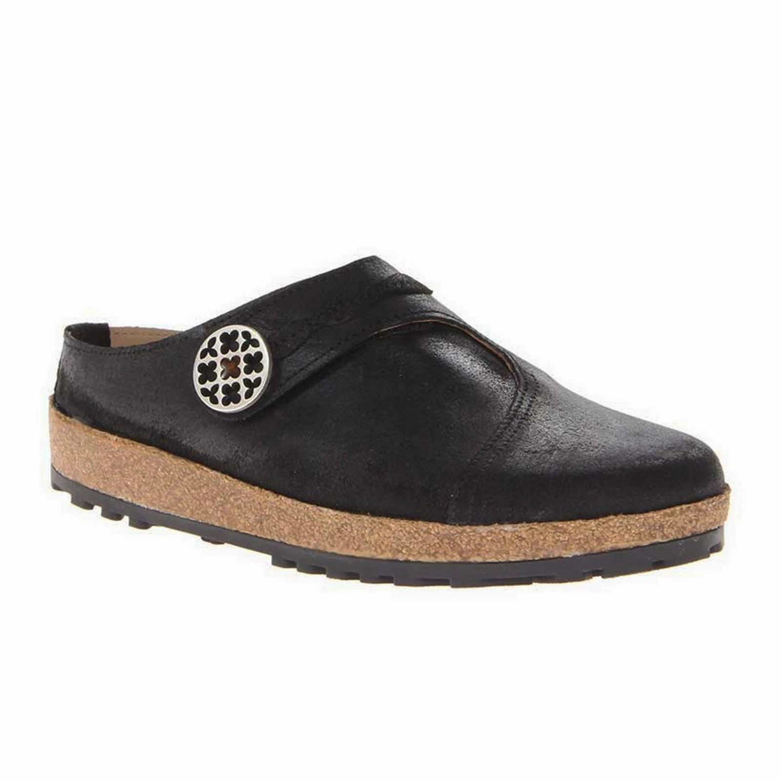 Light Shape Haflinger Adventure Clog (Women) - Black