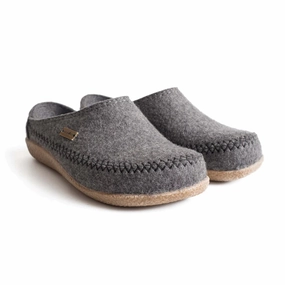 HAFLINGER FLETCHER GREY Water resistant upper Soft Step