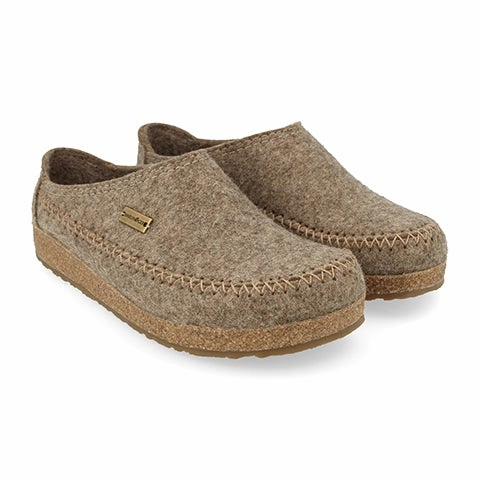 Boxy-Style Haflinger Montana Clog (Unisex) - Earth