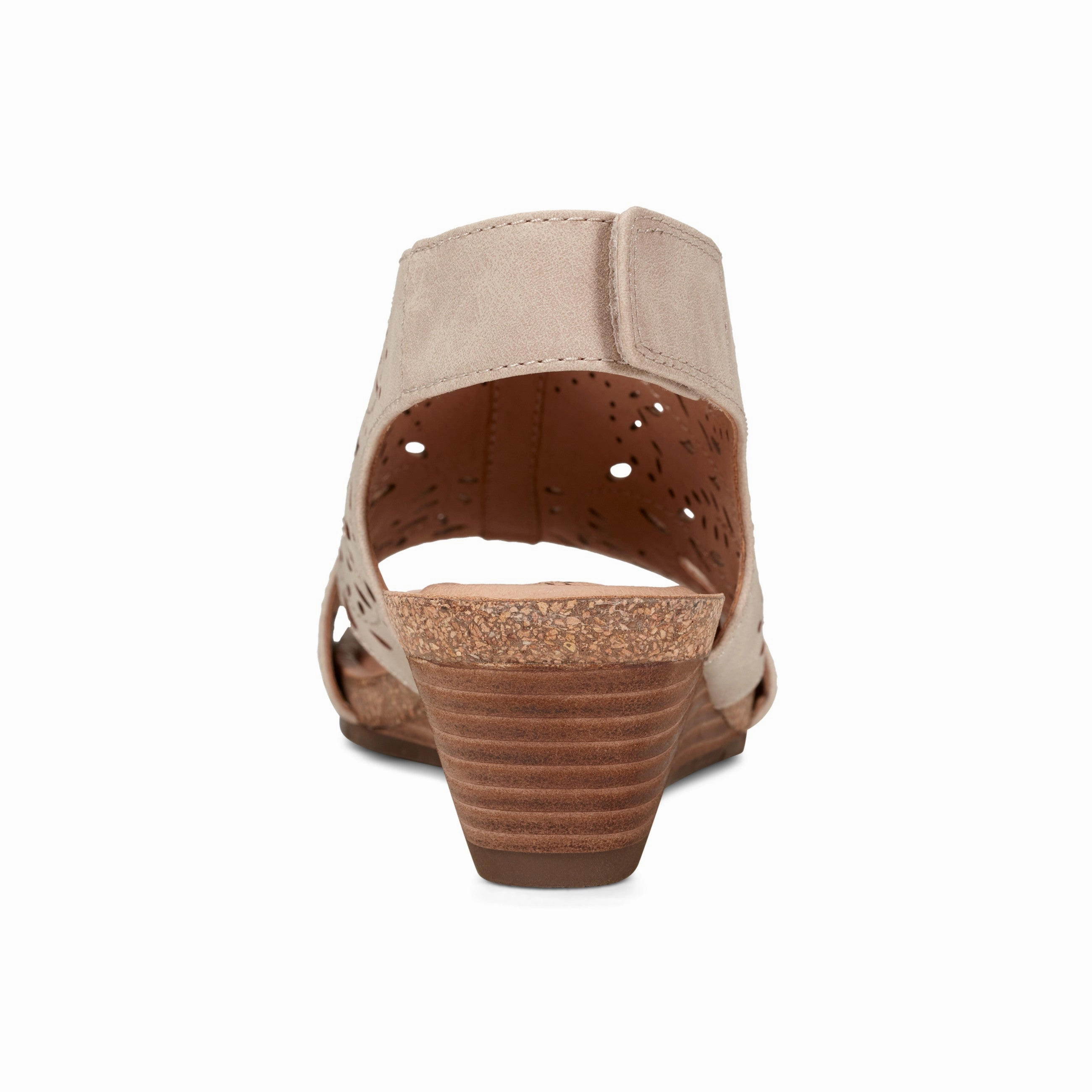 Torsional Stability System toddlers - specific features Halin Round Toe Casual Slingback Wedge Sandals