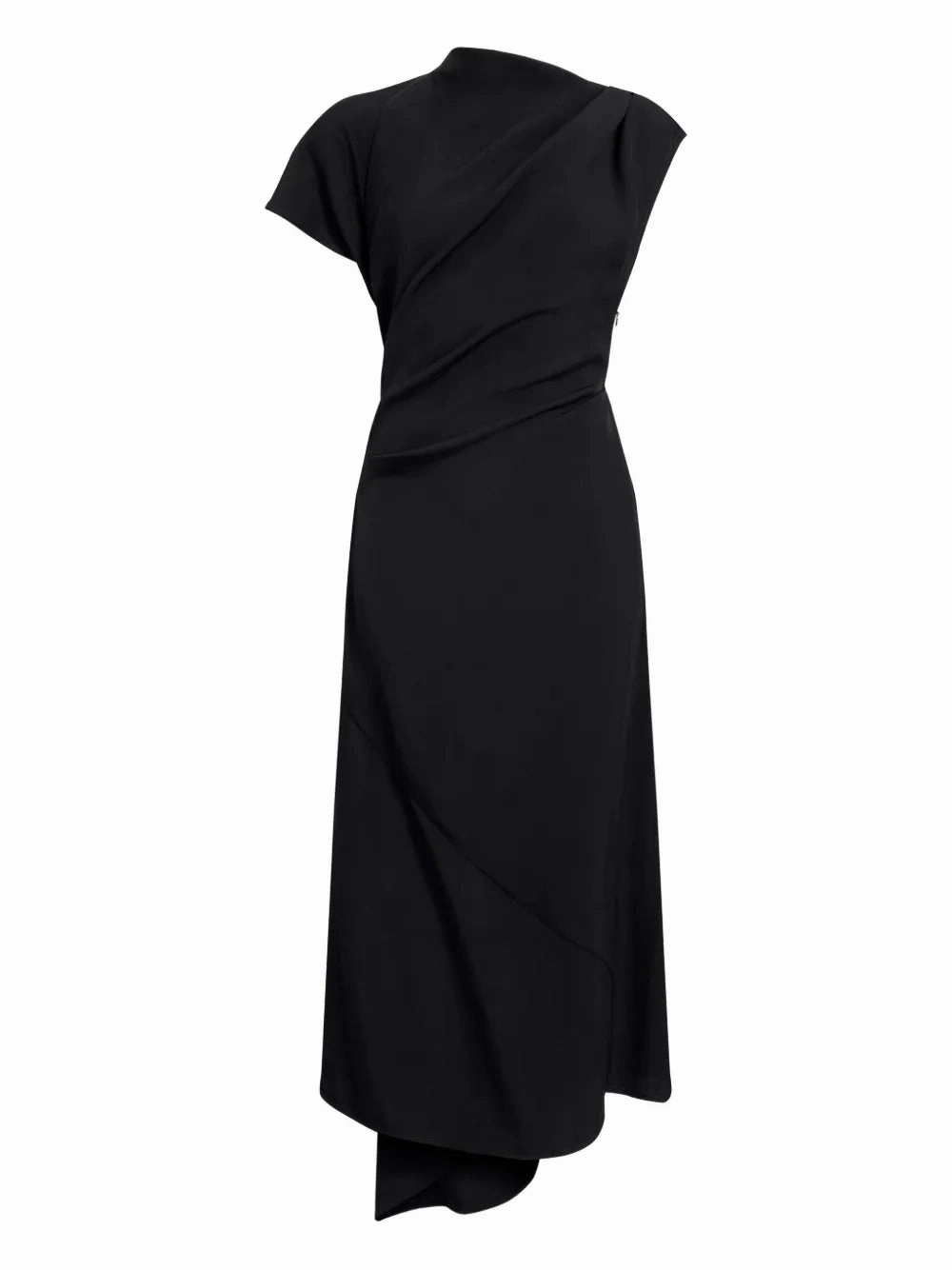Hallie Dress in Black Sustain Glow