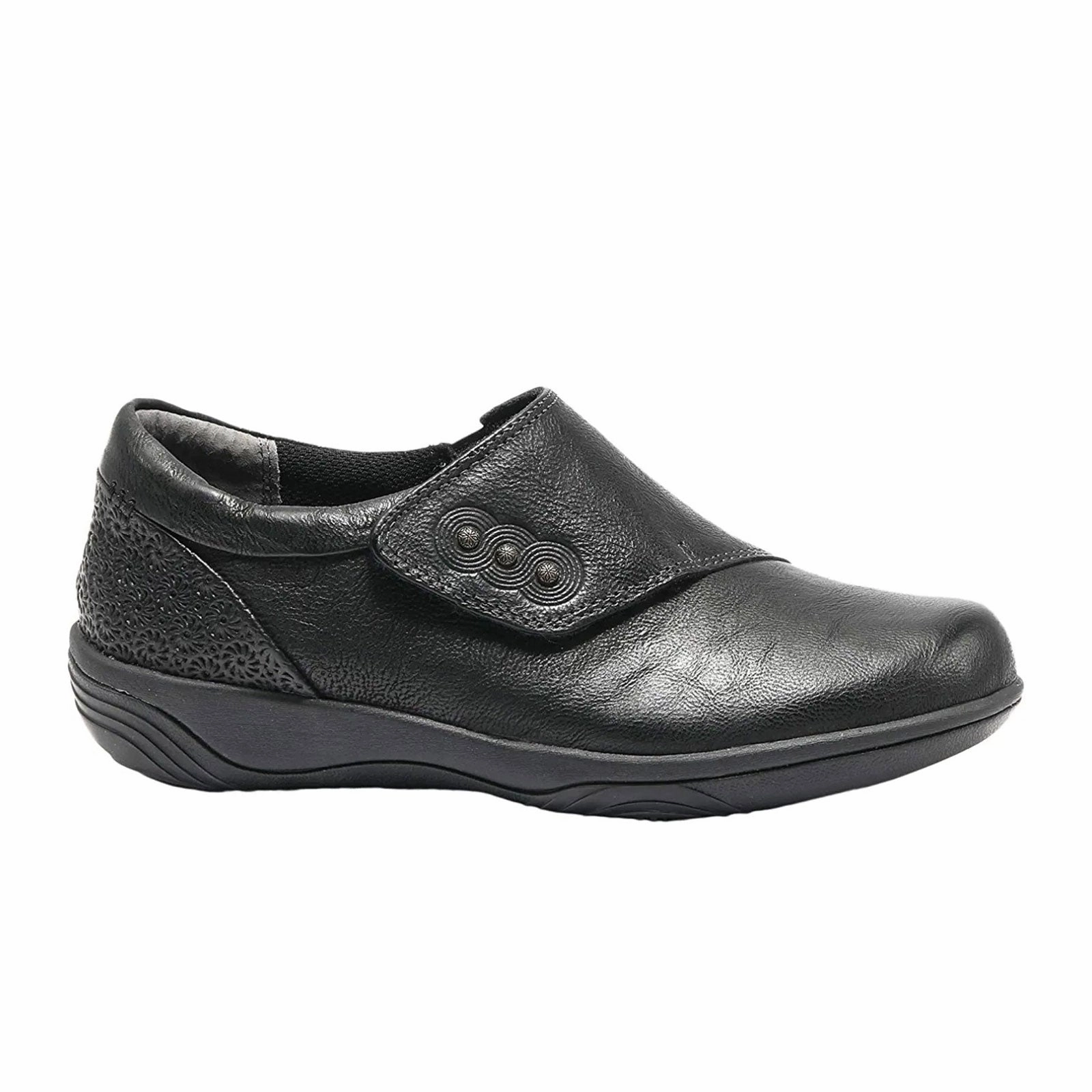 Halsa Anna Slip On (Women) - Black Natural Wrap