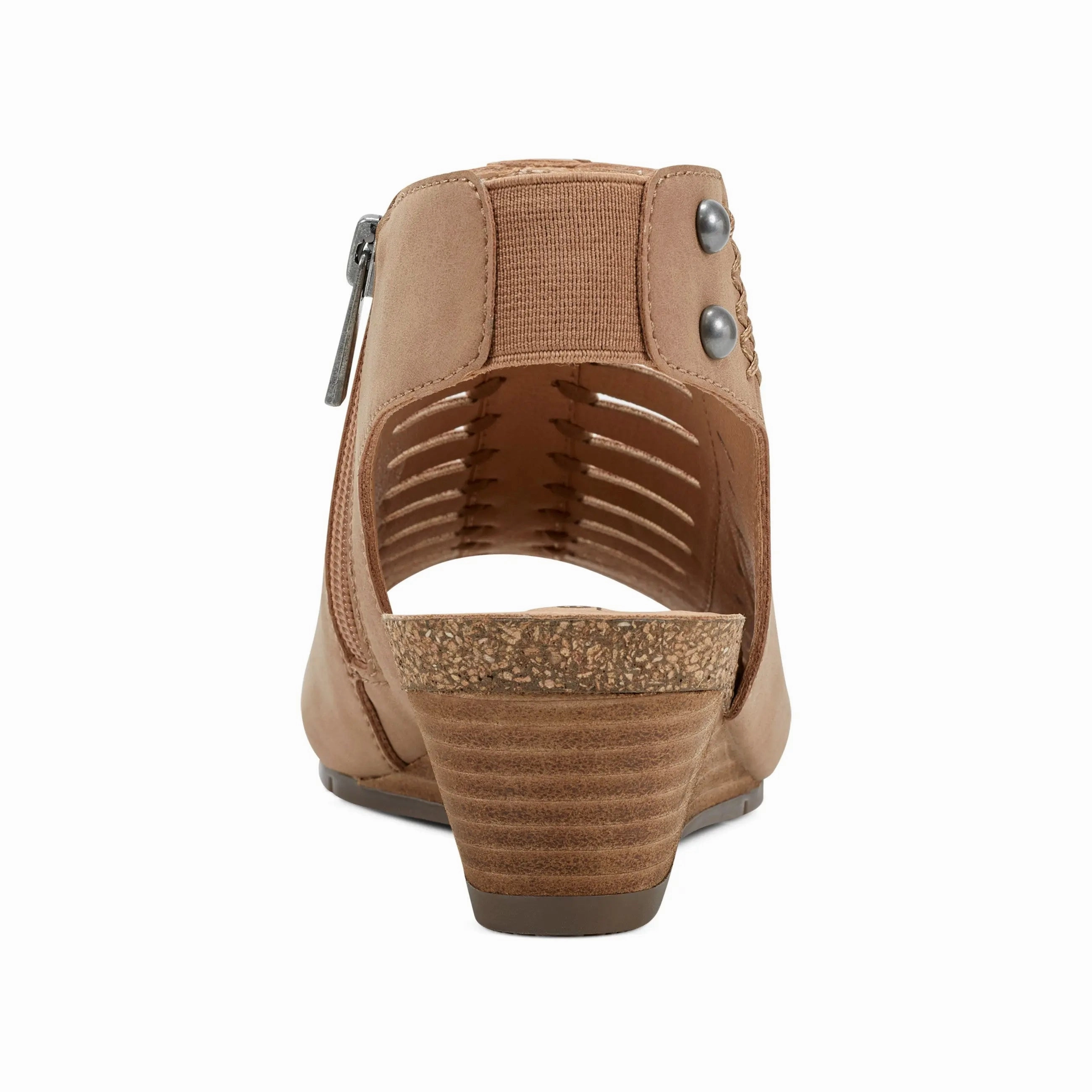 Hana Round Toe Laser Cut Dress Sandals sole - type Maximum arch