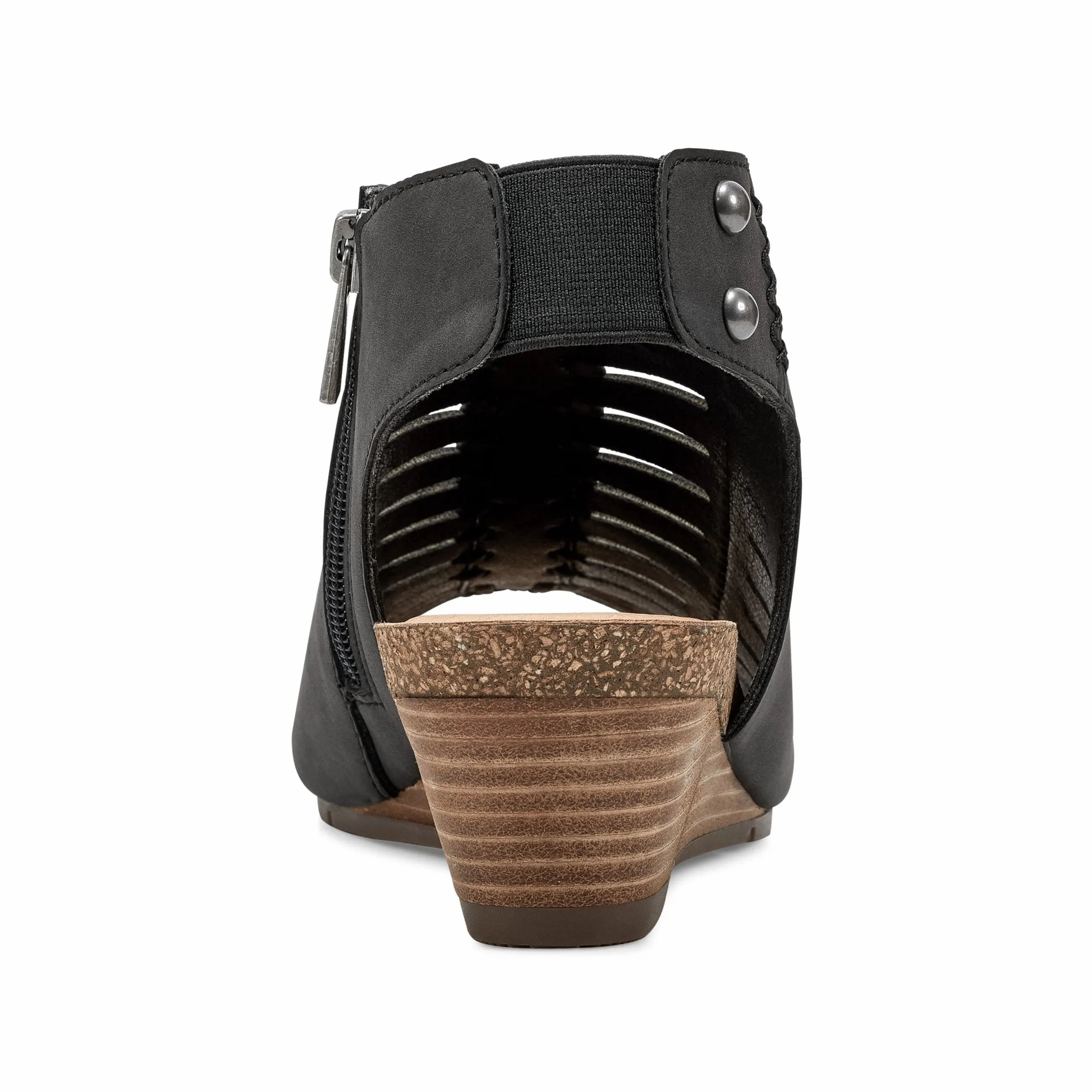 Hana Round Toe Laser Cut Dress Sandals Thermal Regulating Lining