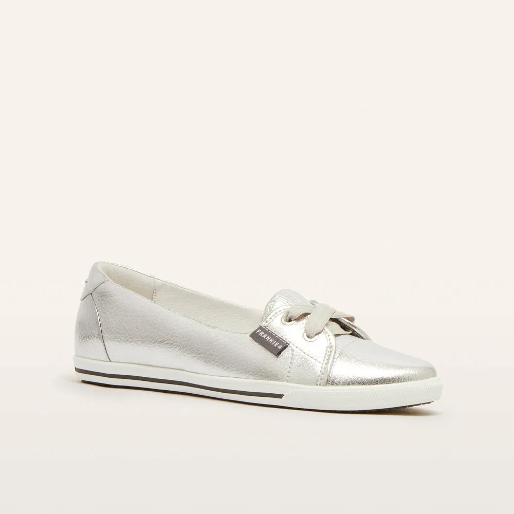 Hannah III Silver Tumbled Minimalist Look Art Fair