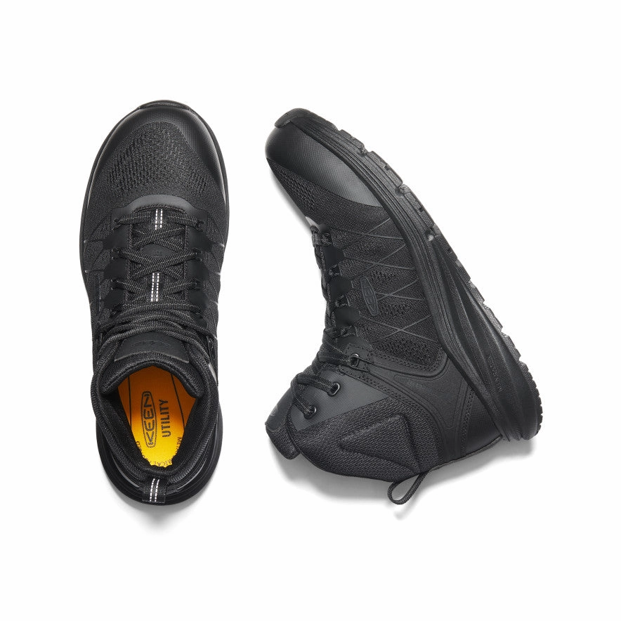 Men's Vista Energy Mid (Carbon Toe)  |  Black/Raven Dynamic support heel support shoes