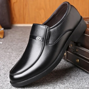Moisture Wicking Lining spring autumn New men's business shoes Men's Formal Skin Shoes Casual  fashion Men sneakers Social Elegant trend flat Zapatos